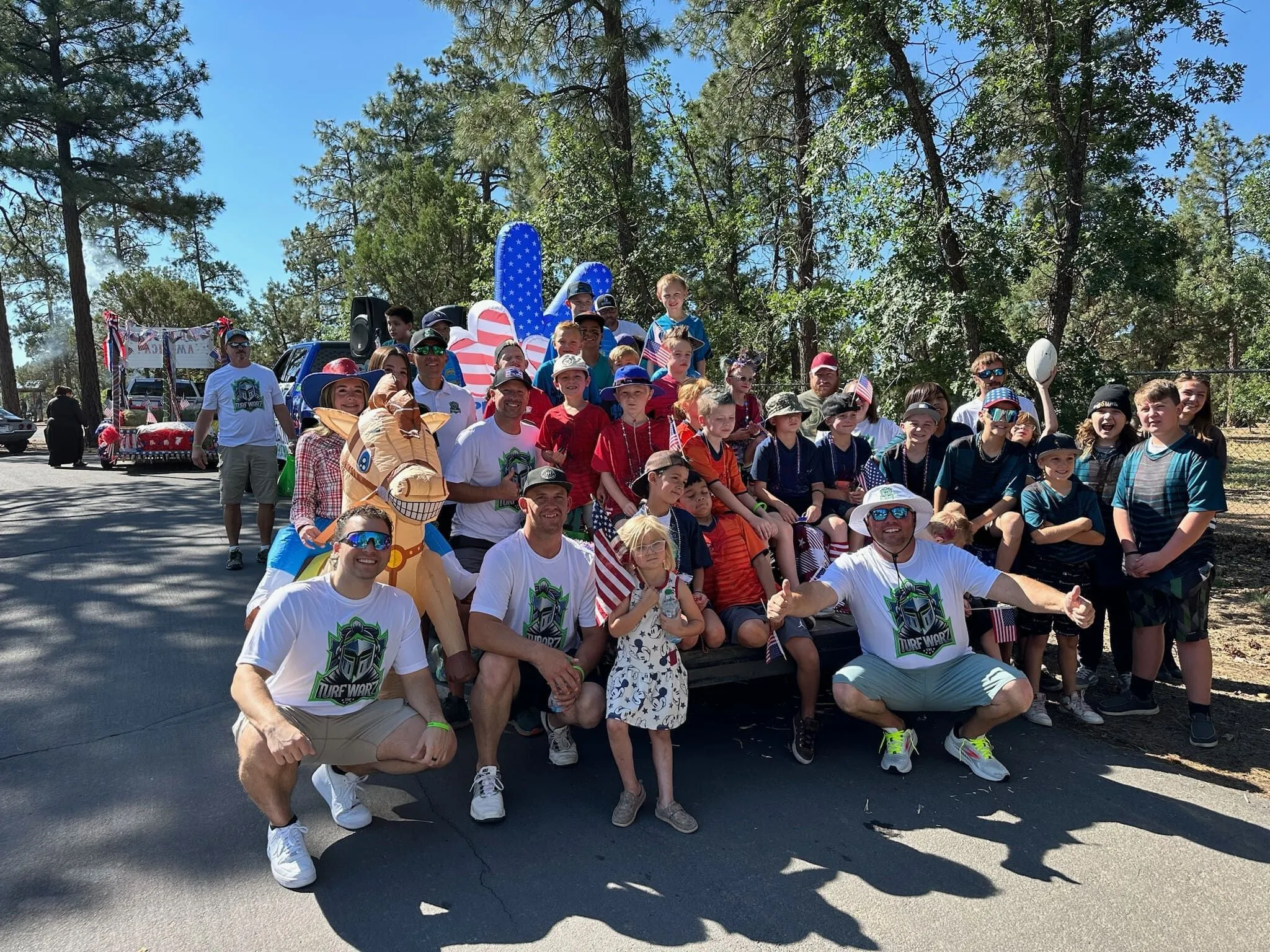 AZTurfWarz Flag Football Group 4th of July